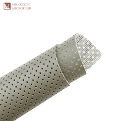 Perforated leather fabric manufacturer