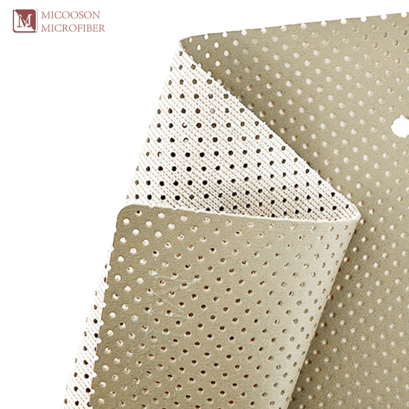 Perforated Artificial Synthetic Upholstery Eco Leather