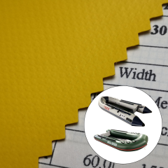 PVC Hypalon 0.7mm 1.0mm composite Oxford cloth inflatable boat fabric