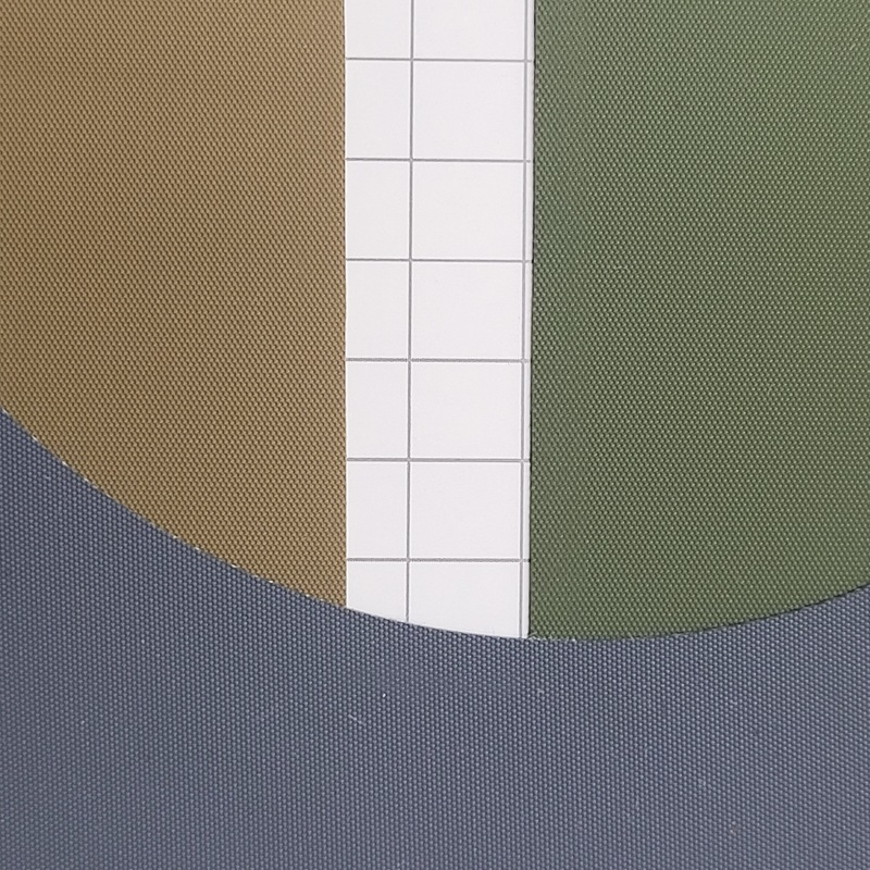 PVC Hypalon 0.7mm 1.0mm composite Oxford cloth inflatable boat fabric