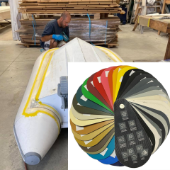 866 Hypalon material repair inflatable boat