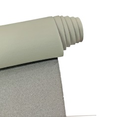 Protective antibacterial silicone leather recyclable material for medical mattress