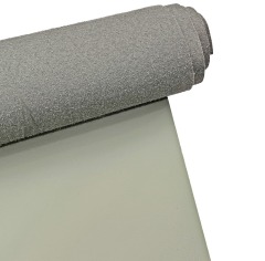 Protective antibacterial silicone leather recyclable material for medical mattress