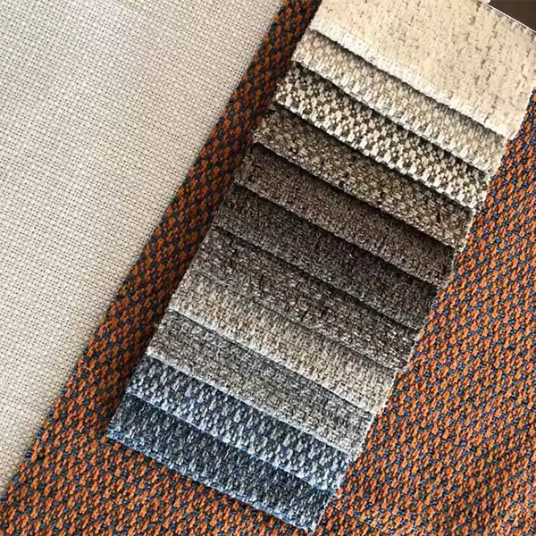 New Design 100% Polyester Linen Upholstery Fabric for Sofa and Cushion