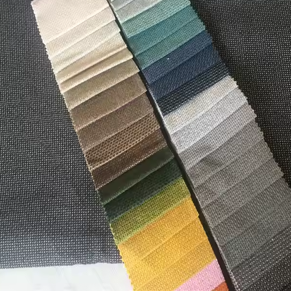 100% Polyester Plain Sofa Fabric Upholstery Home Decor Fabric