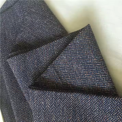 Multi-colors Yarn Dyed Soft Waterproof Jacquard Linen Look Material Woven Fabric