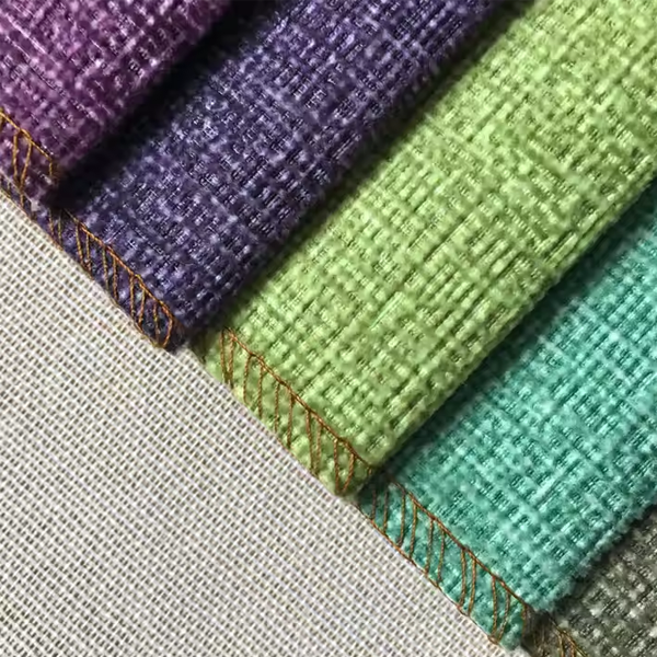 Sofa Material Printed Velvet Linen Fabric