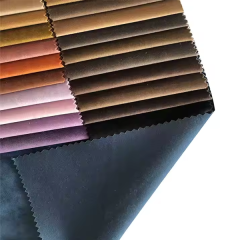 Holland Velvet Polyester Baby Knit Sofa Fabric for Furniture