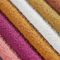 100%polyester Fleece Boucle Sofa Fabric for Home Textile