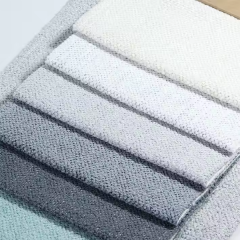 Soft Sherpa Fleece Fabric 100% Polyester Anti Pilling for Sofa Upholstery