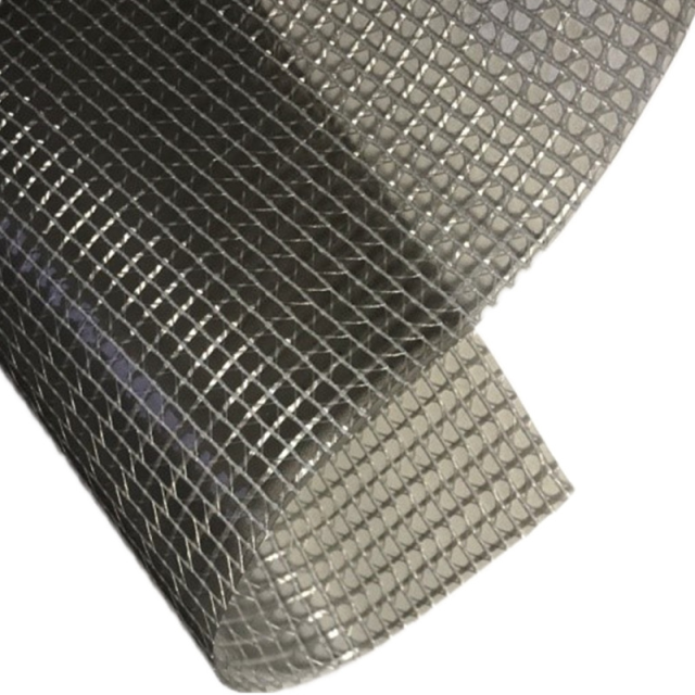 Transparent or colored pvc mesh cloth luggage leather fabric PVC mesh cloth