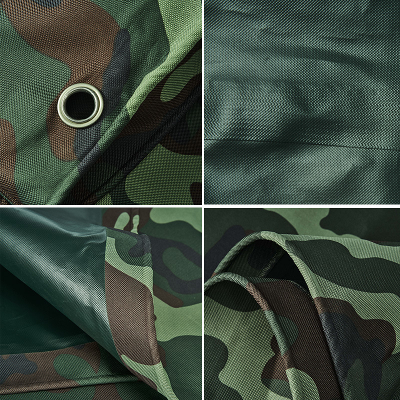 Camouflage tarpaulin rain cloth waterproof oxford cloth