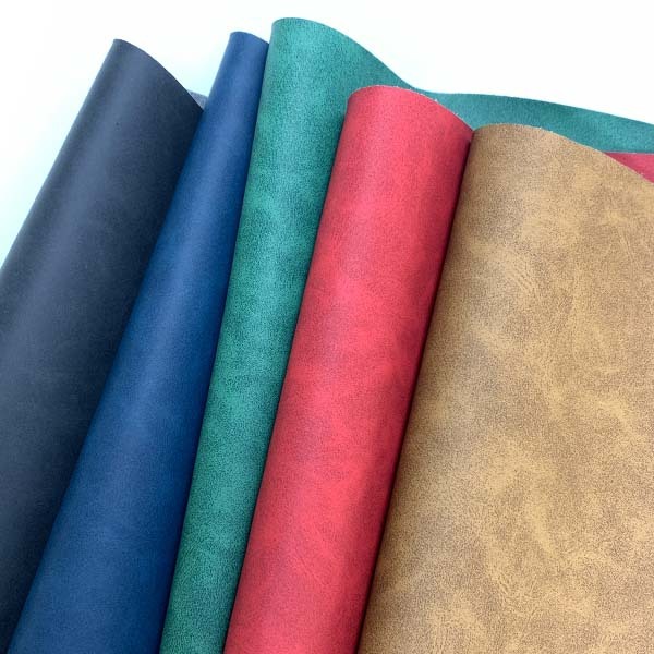 1.0mm Color Variety Eco Friendly Vegan Leather For Notebook