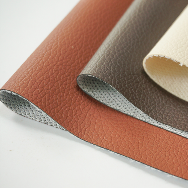 Synthetic leather material faux PVC leather for car seat covers