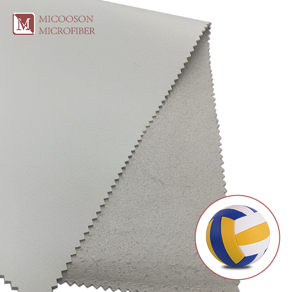 Fabric PU Microfiber Leather for Football Material