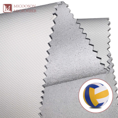 Reliable And Soft Microfiber Synthetic Leather Fabric For Ball