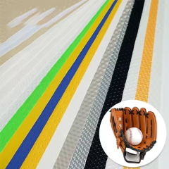 Micro Fiber Leather PU Faux Fabric for Sport Balls