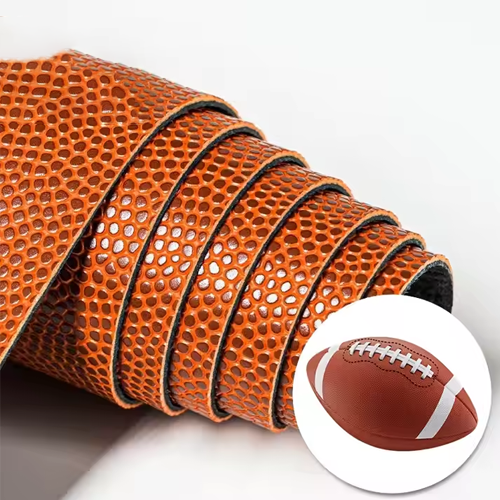0.9mm Leather Fabric Basketball Faux Leather