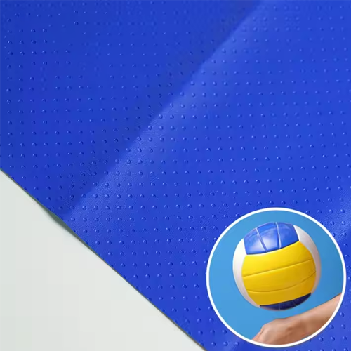 PU Material Faux Vegan Basketball Leather Fabric