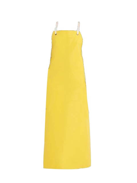 Discover MICOOSON Heavyweight Coated Aprons in yellow Fabric