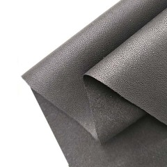 1.0mm Soft Semi-PU Leather Fabric Waterproof for  Headphone Cover