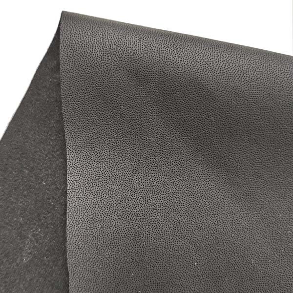 1.0mm Soft Semi-PU Leather Fabric Waterproof for  Headphone Cover