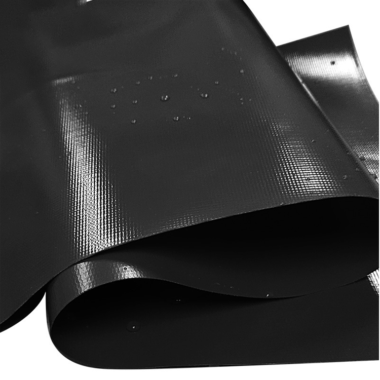 1.5m wide black outdoor scratch-resistant tent rubber coating material