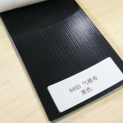 1.5m wide black outdoor scratch-resistant tent rubber coating material