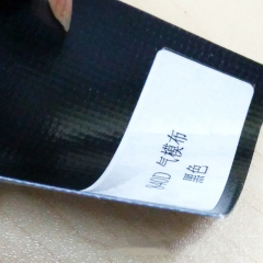 1.5m wide black outdoor scratch-resistant tent rubber coating material
