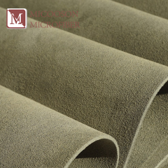 Heavy Duty Microfiber Suede Upholstery Leather Fabric for Sofas