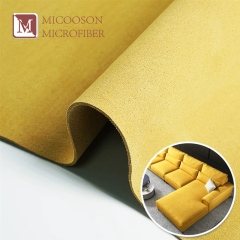 China Artificial Micro Suede Leather Vegan Furniture Material
