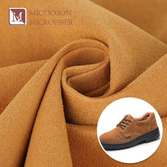 1.2mm Micro PU Suede Leather Faux Suede Leather Ultrasuede Material For Shoes