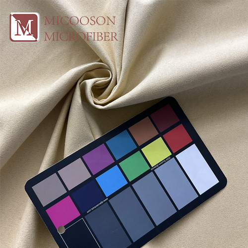 100% Polyester Microfiber Suede Fabric for Garment