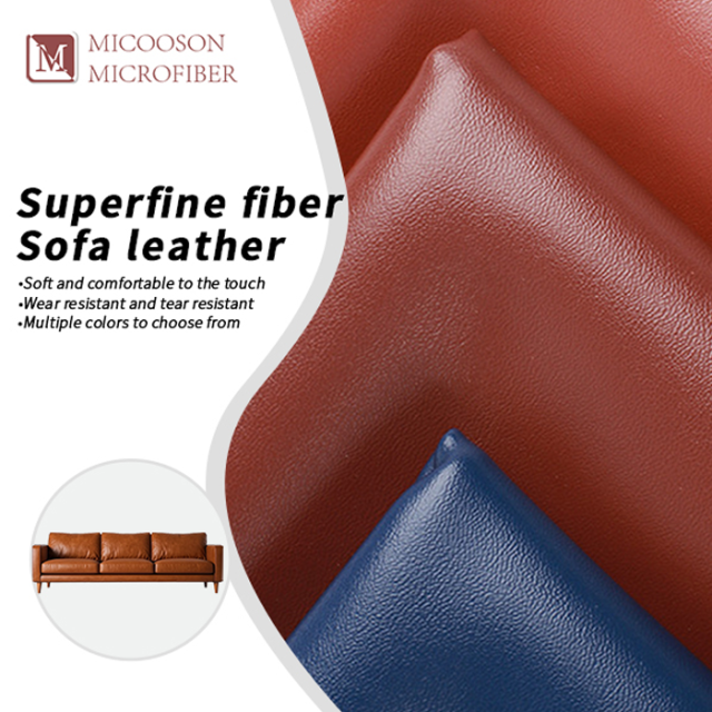 Microfiber leather for furniture