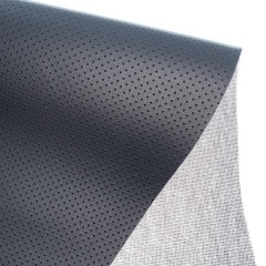 Embossed Punching 1.2mm PVC Faux Leather for Car