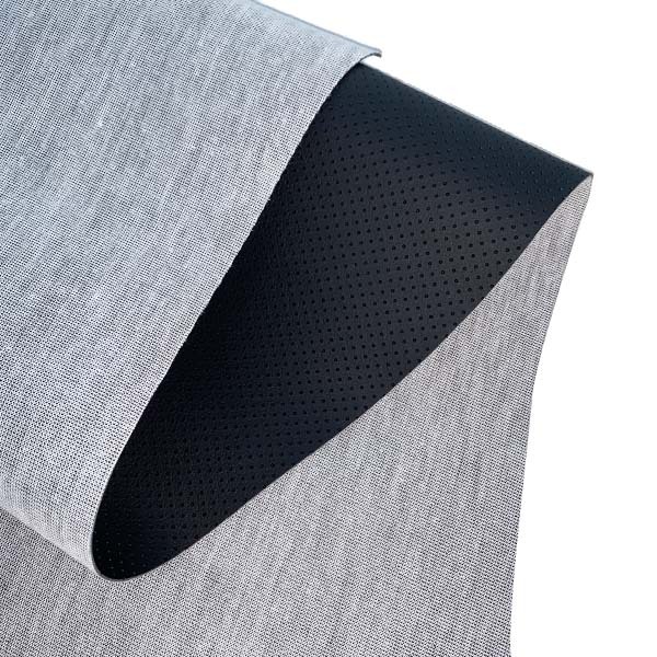Embossed Punching 1.2mm PVC Faux Leather for Car