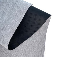 Embossed Punching 1.2mm PVC Faux Leather for Car