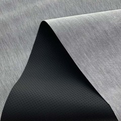 China PVC Diamond Punching Embossed PVC leather