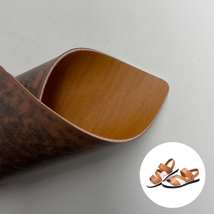 Artificial leather 2.0mm thickness manufacturing Arabian sandals