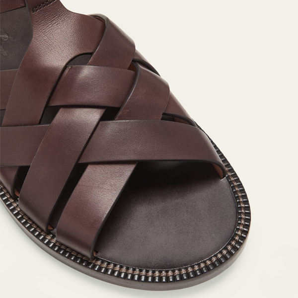 Two-color embossed microfiber wear-resistant fabric for Arabic sandals