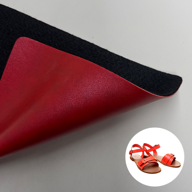 High Quality 2.1mm PU Synthetic Faux Leather Fabric for Shoes