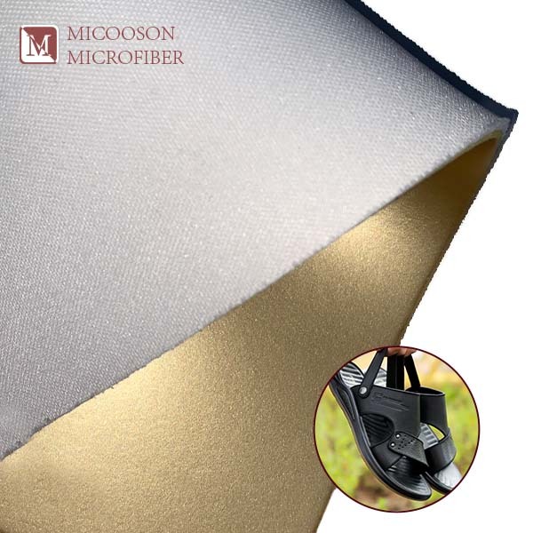 Microfiber Pu synthetic leather for shoe
