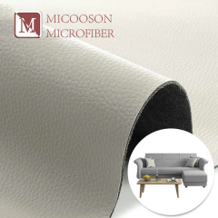 Highly Durable Faux Vegan Silicone Leather Fabric for Upholstery