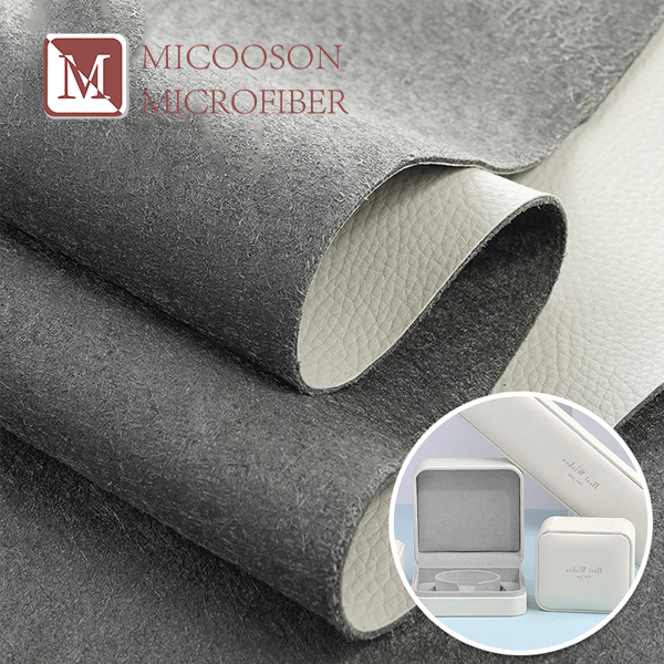 Easy-maintaining Silicone Faux Leather Material for Jewelry Display