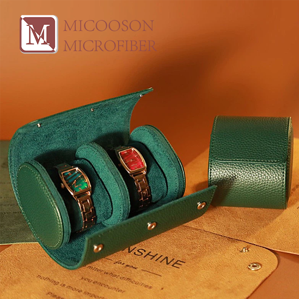 Easy-maintaining Silicone Faux Leather Material for Jewelry Display