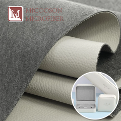 Stain-resistant Vegan Faux Silicone Leather Fabric for Jewelry Box