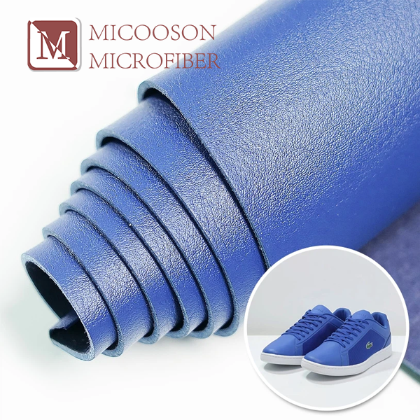 Anti-abrasion Microfiber Faux Leather Fabric for Shoes