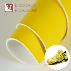 High-end Faux Leather Microfiber Fabric for Shoes Upper
