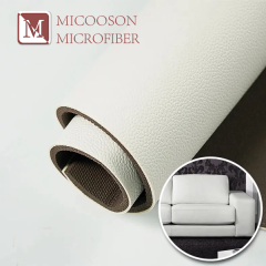 High Durability Faux Leather Microfiber Fabric for Upholstery