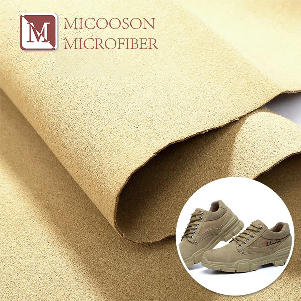 Lightweight Microfiber Faux Suede Fabric for Shoes Upper